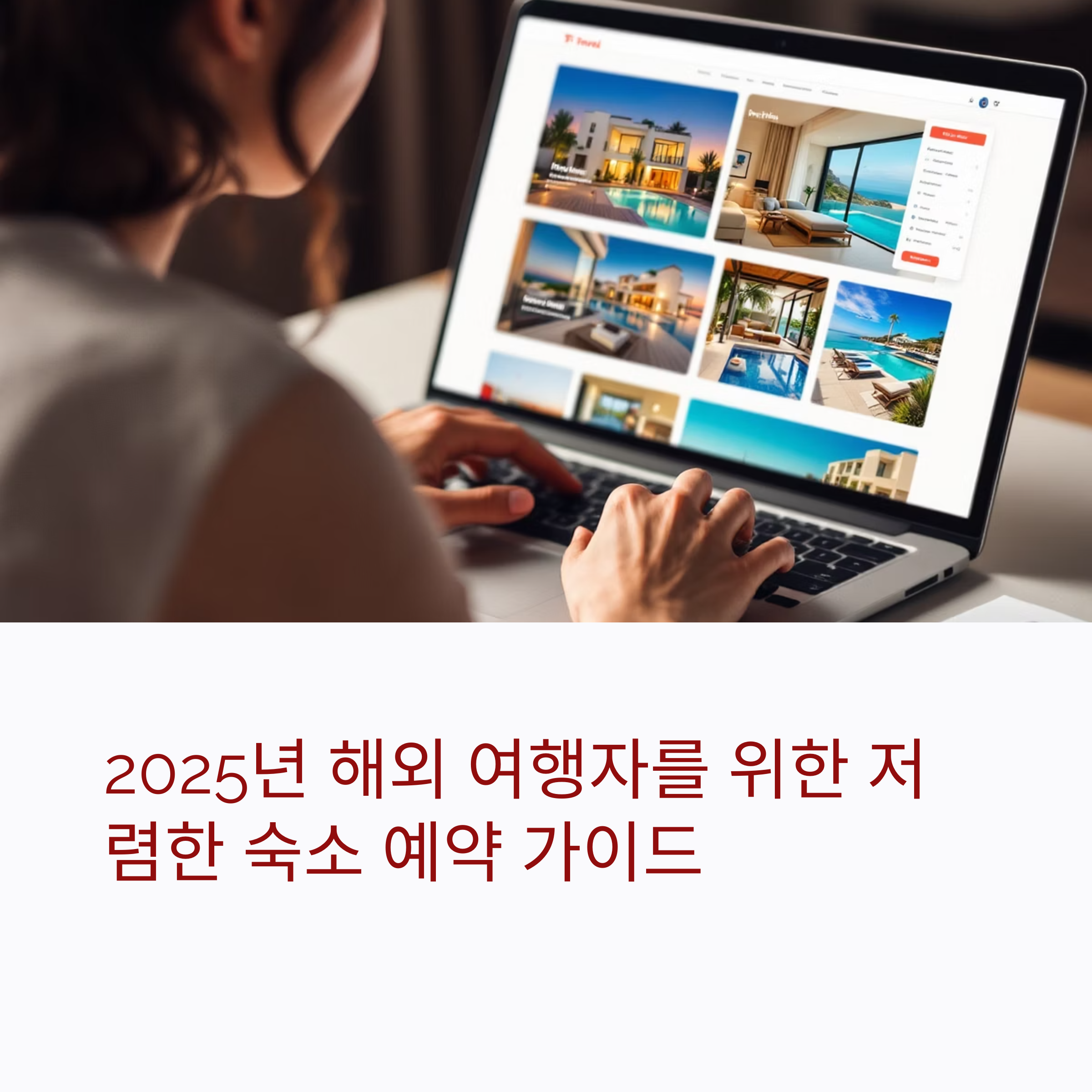 해외 여행자를 위한 저렴한 숙소 예약 사이트 추천