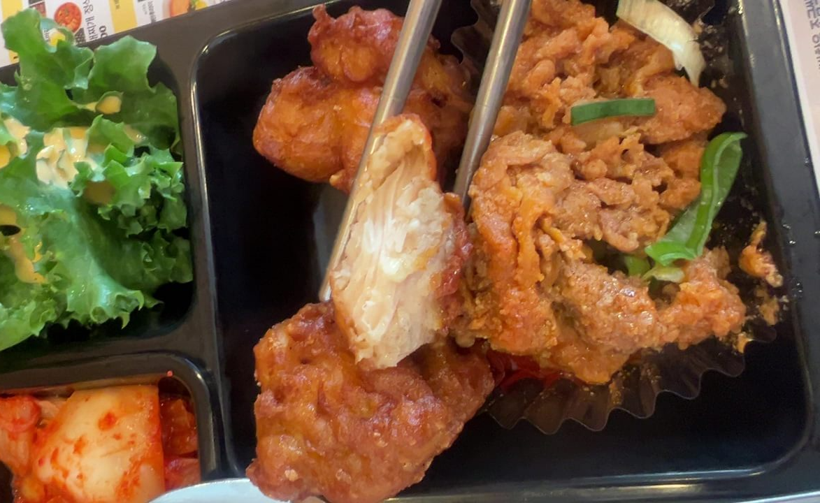 치킨-제육-도시락