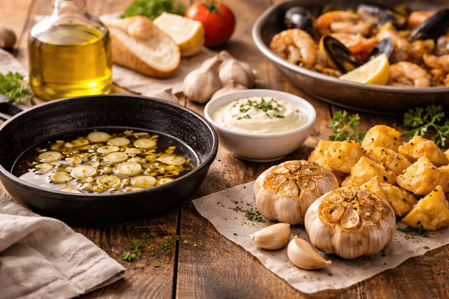 스페인의 마늘 식문화와 활용 방식