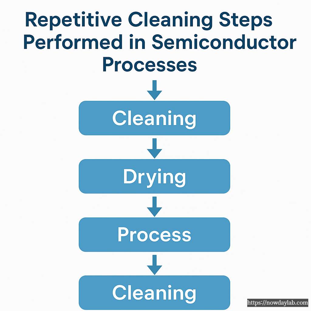 공정 단계별 세정 반복 구조