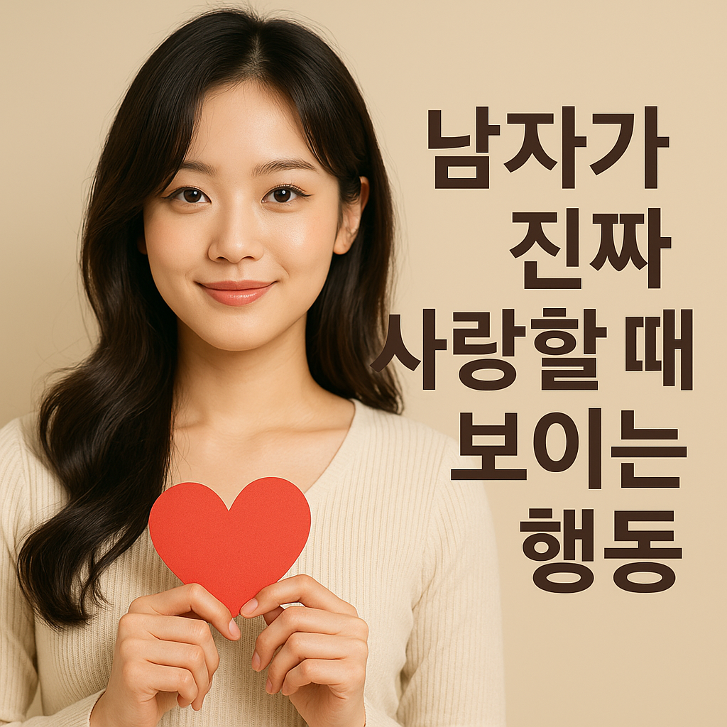 남자가 진짜 사랑할 때 보이는 7가지 행동