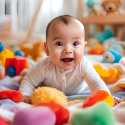 엎드리기-연습중인-아기