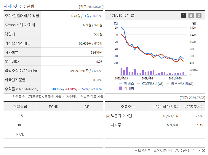 에넥스_기업개요