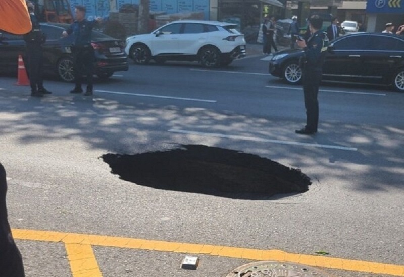 복구 작업과 교통 통제