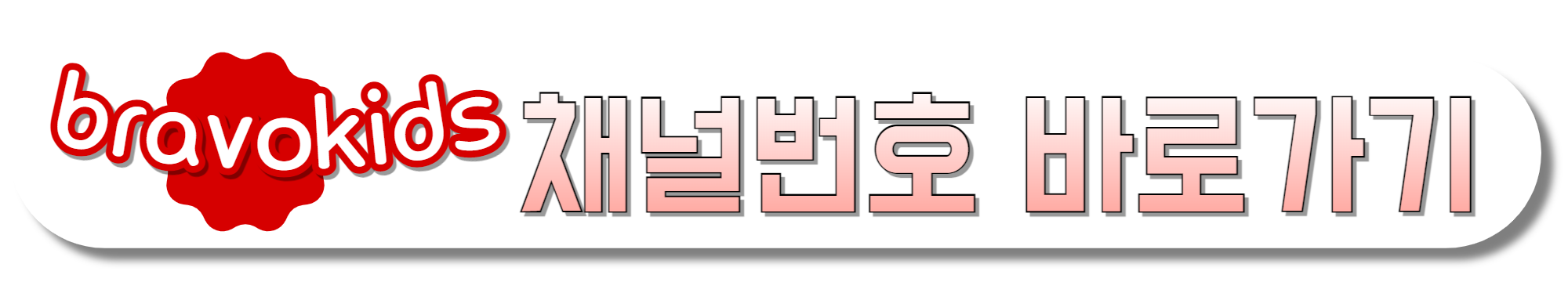 BRAVOKIDS-채널번호-바로가기