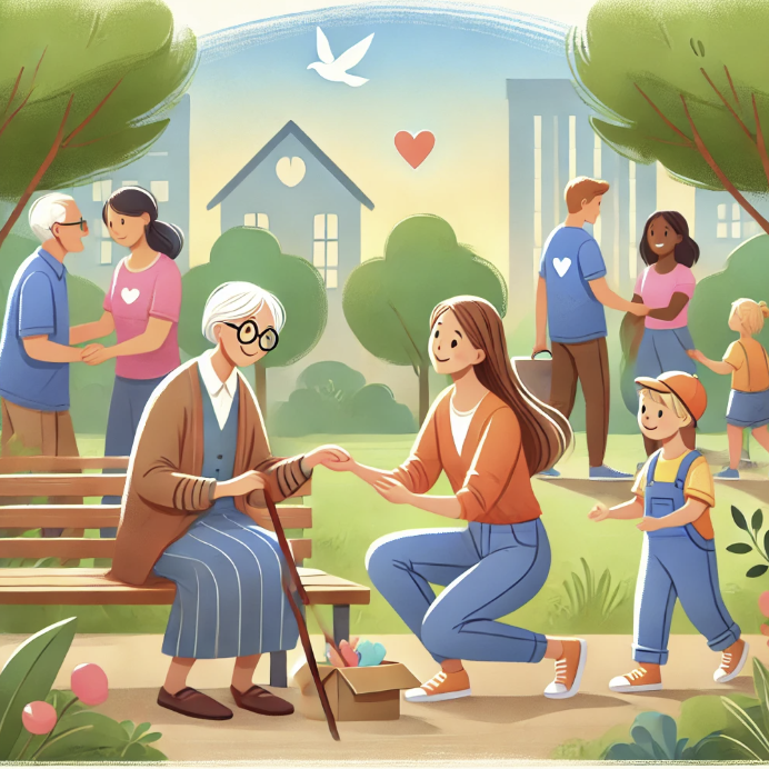 사회복지사 관련 사진.