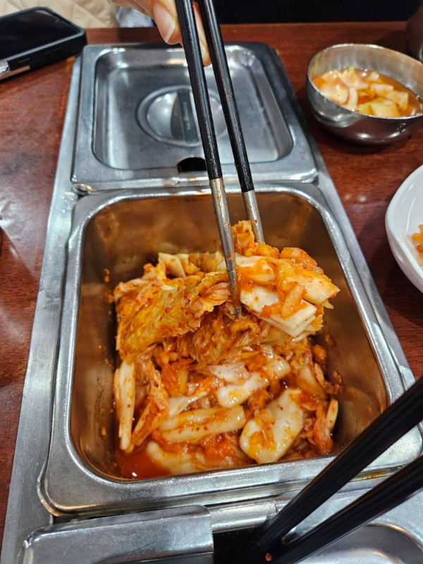 북어국집 김치
