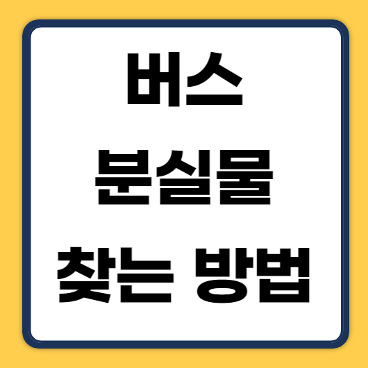 버스분실물찾기