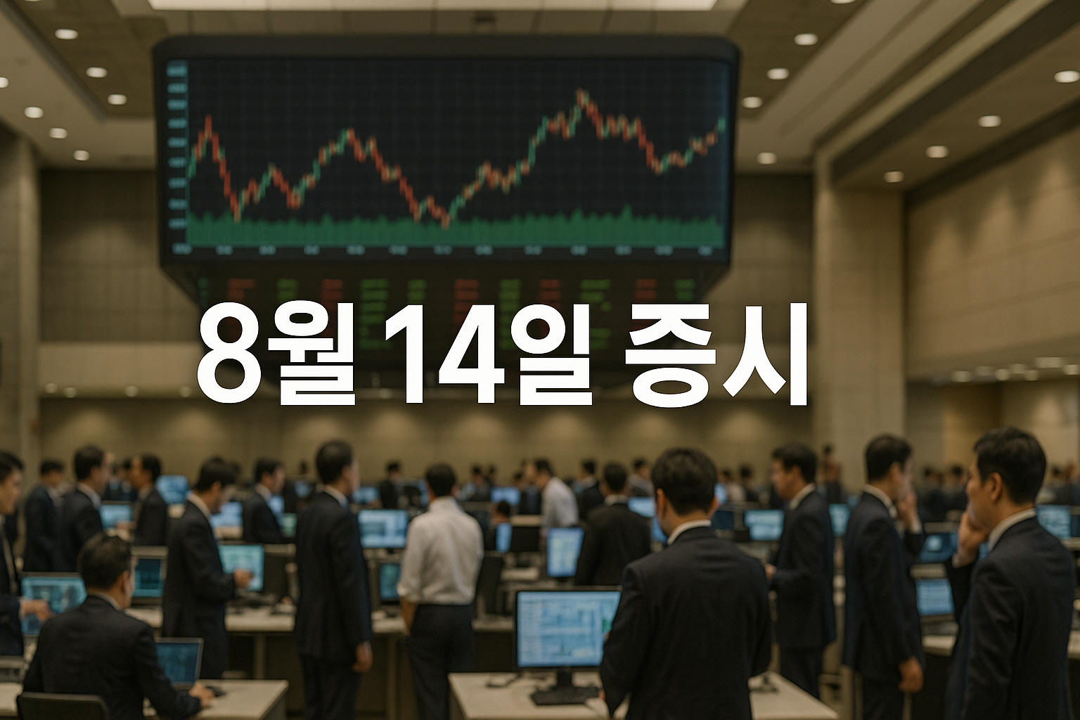 2025년 8월 14일 증시