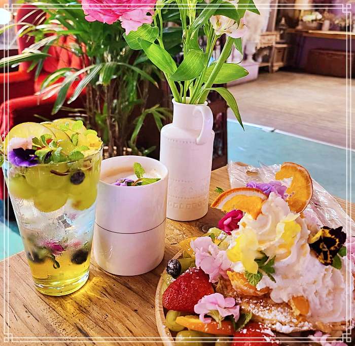 고두심이 좋아서 보령 개화예술공원 인생샷 명소, 감성플라워 꽃담은 과일 와플 디저트 카페 맛집