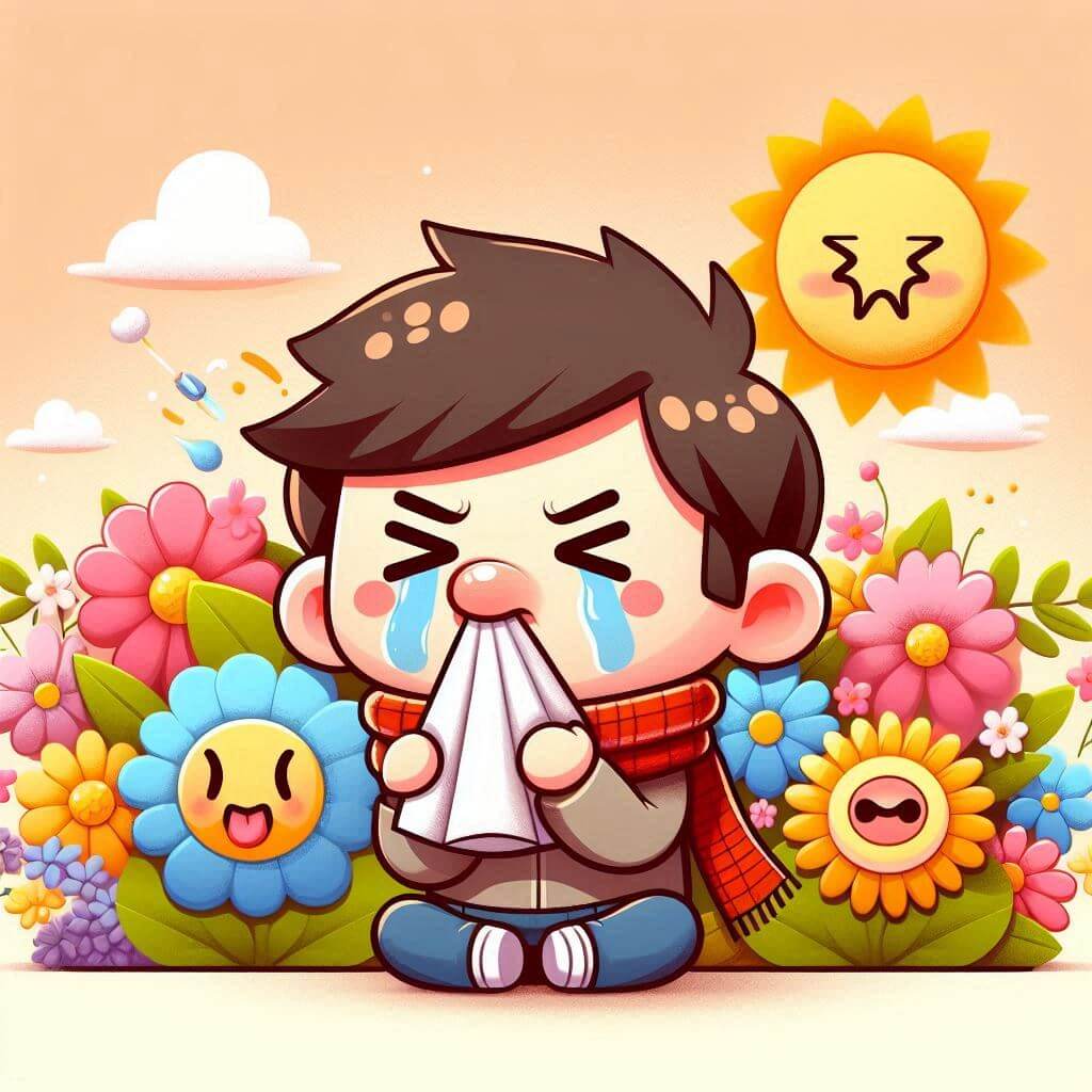 비염으로-힘들어하는-사람-이미지