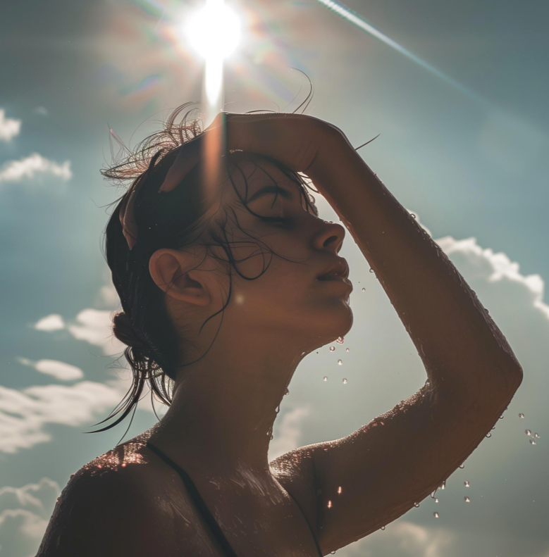 충분한 햇빛 충전의 필요성