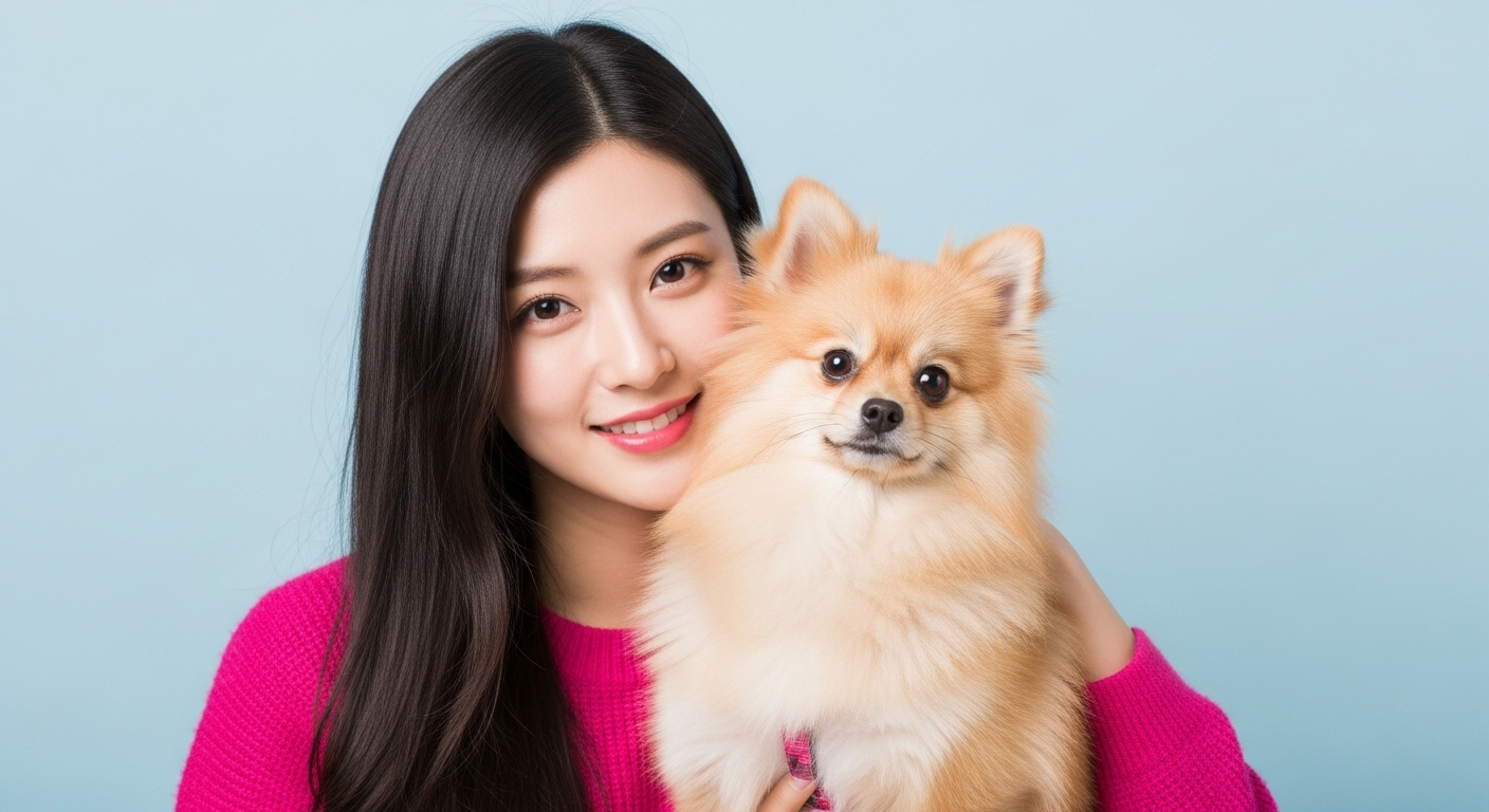 포메라니안 성견