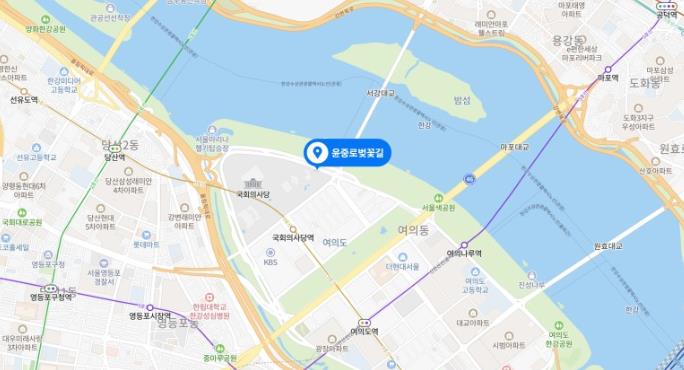 2023 여의도 벚꽃축제 일정 및 코스, 대중교통 추천