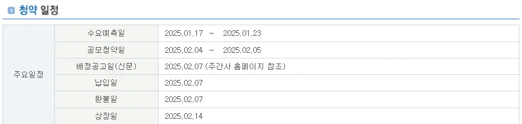 오름테라퓨틱 공모주 청약 일정