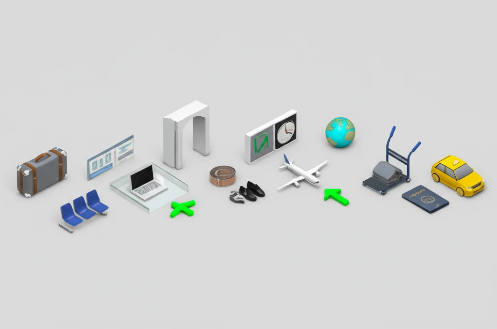 해외여행 공항 필수 20문장 체크인부..