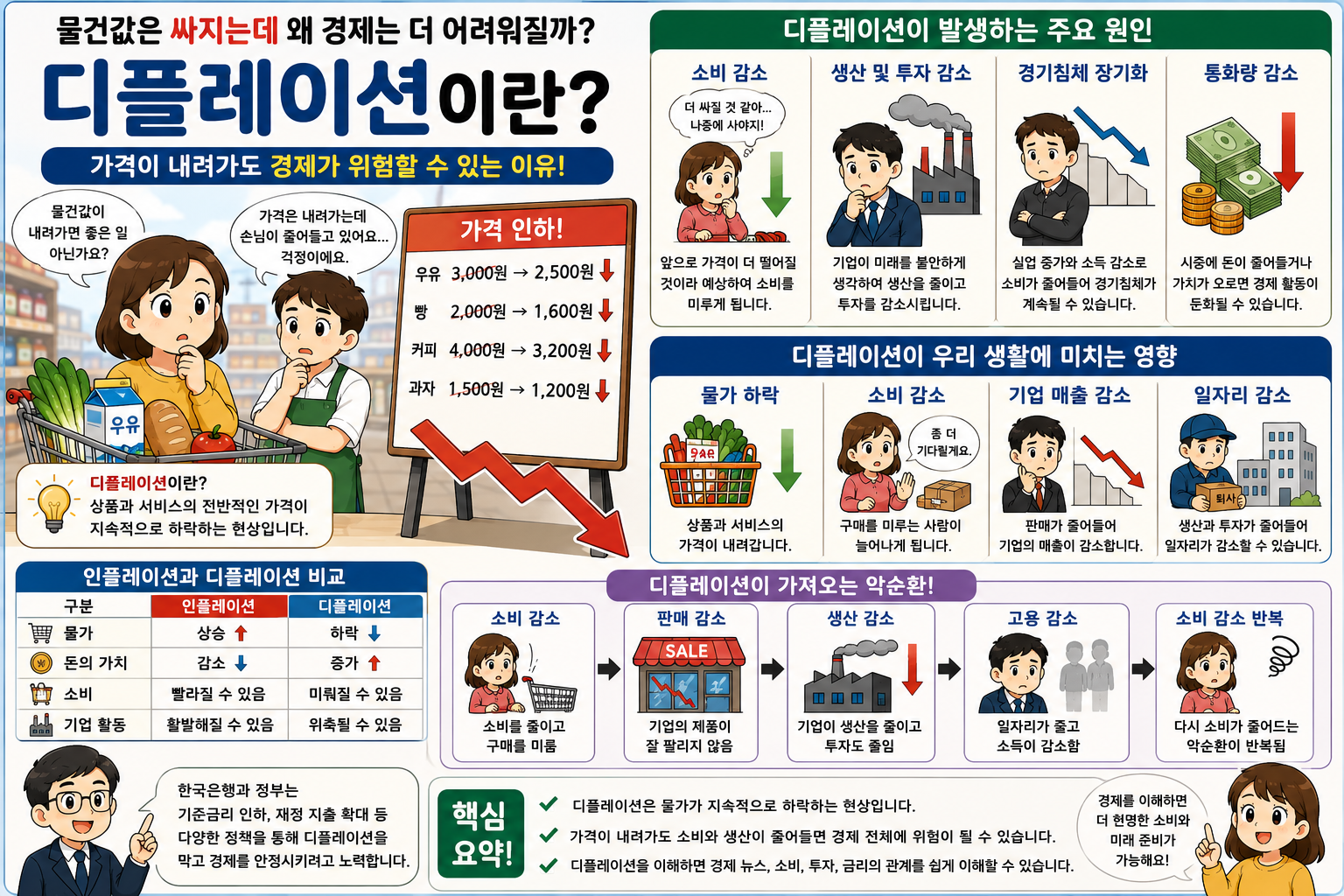 디플레이션이란