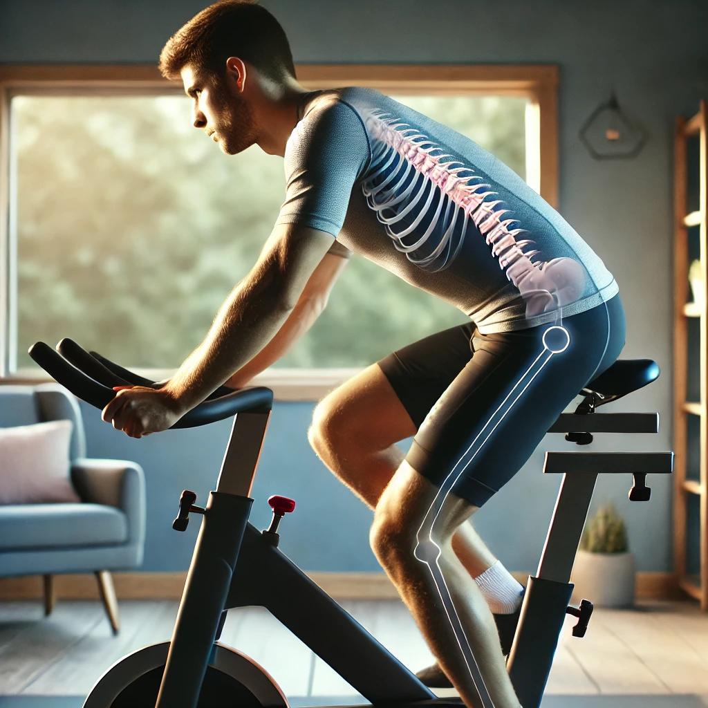 실내자전거 자세