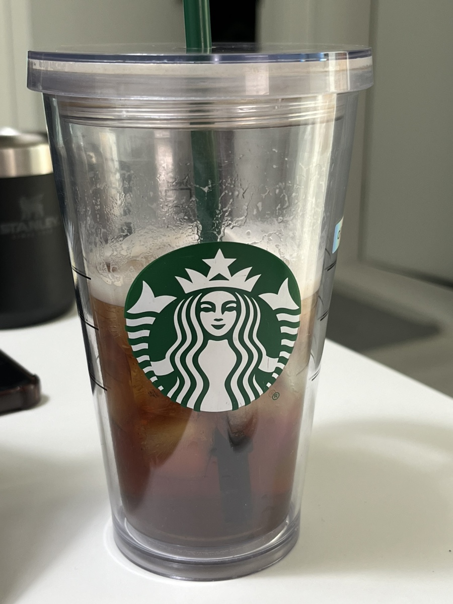 커피추출 완료한 사진