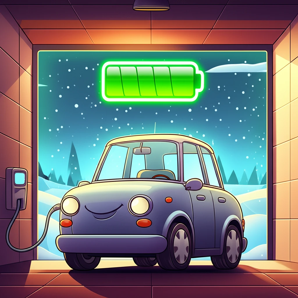 영하의 기온 전기차 충전 효율을 극대..