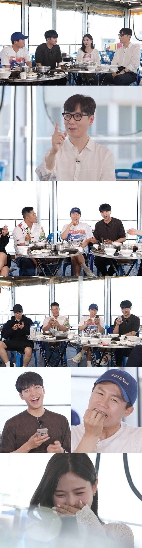 집사부일체 소설가 김영하 작가 사부님 해산물 조개구이 해물칼국수 활어회 광어 횟집 부산 청사포 맛집 소개