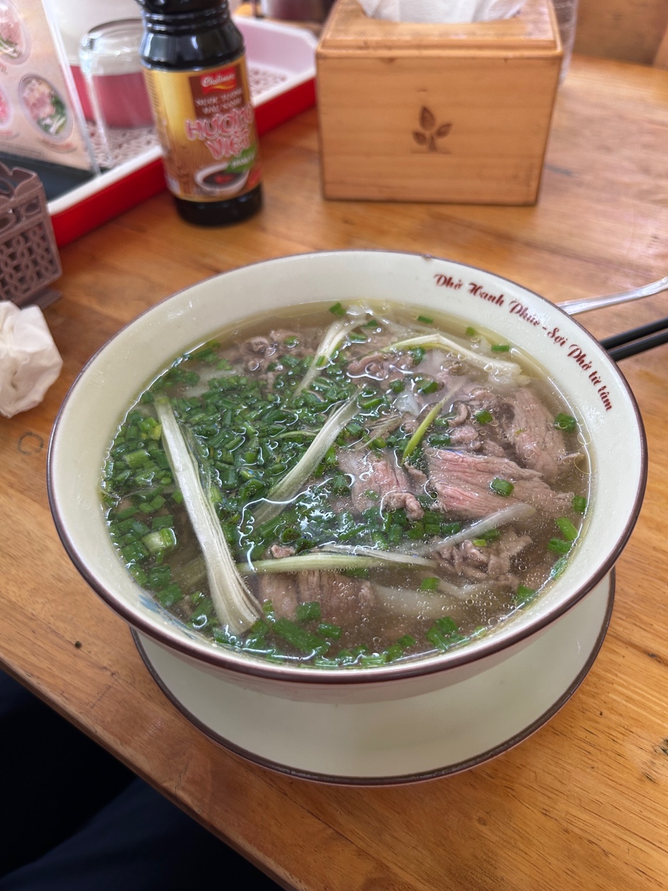 베트남 나트랑 포한푹 PHO HANH PHIC 설익은 쌀국수