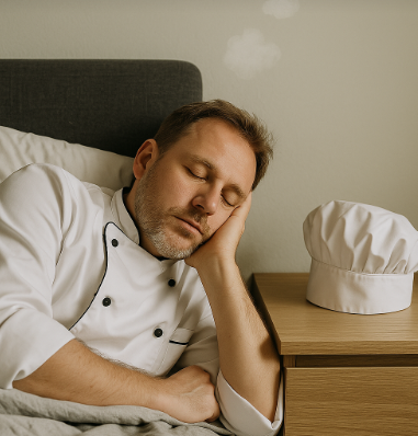 감정 대기 상태에서 벗어나 편히 쉬려는 자영업자의 일상