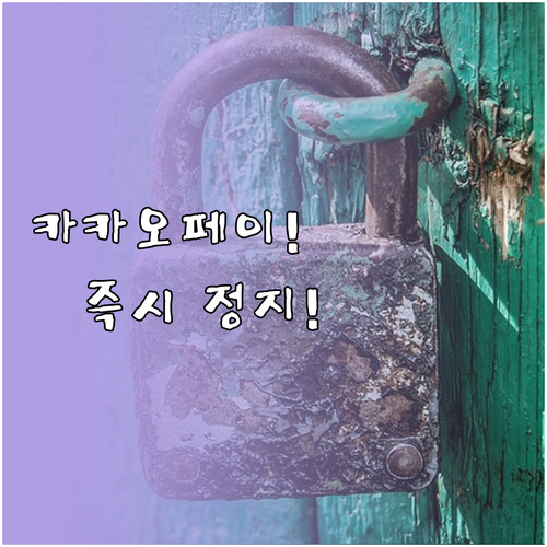 카카오페이 보안 사고 즉시 대응: 계..