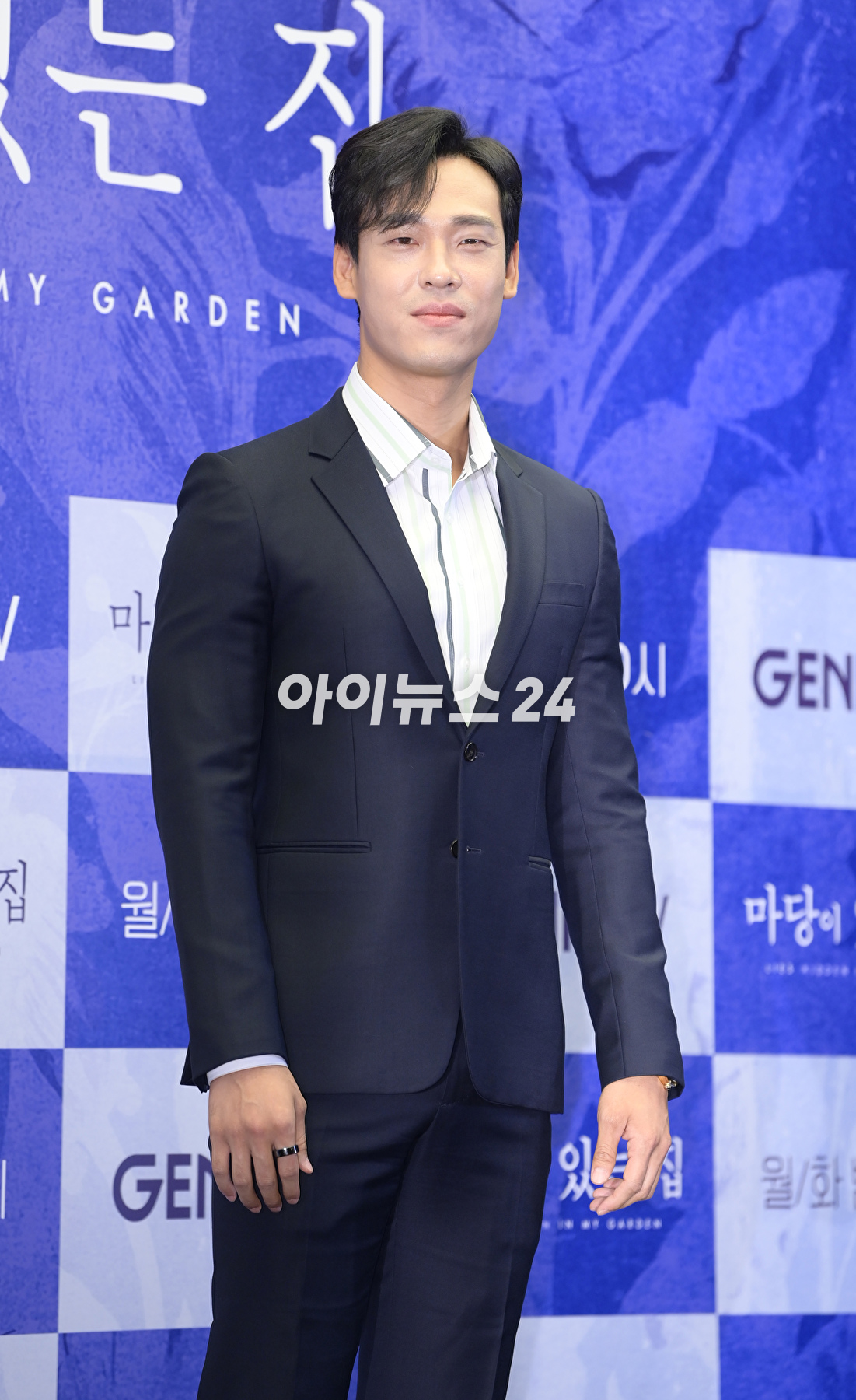 배우 최재림이 19일 오후 서울 마포구 상암동 스탠포드호텔에서 열린 지니 TV 오리지널 드라마 '마당이 있는 집' 제작발표회에 참석하고 있다. [사진=정소희 기자]