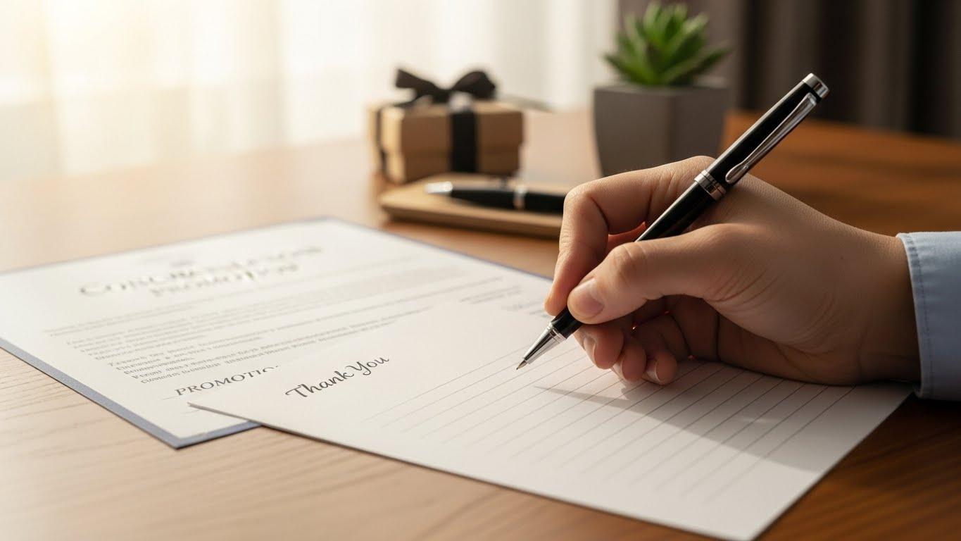 승진 답례품 문구