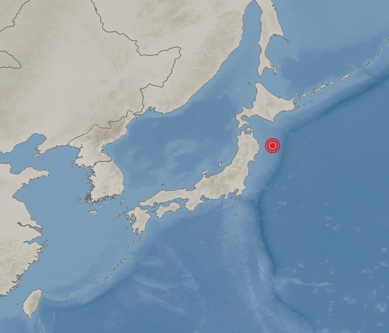 일본 지진 아오모리현 이와테현 홋카이도 산리쿠 앞바다 쓰나미 경보 7.4 규모