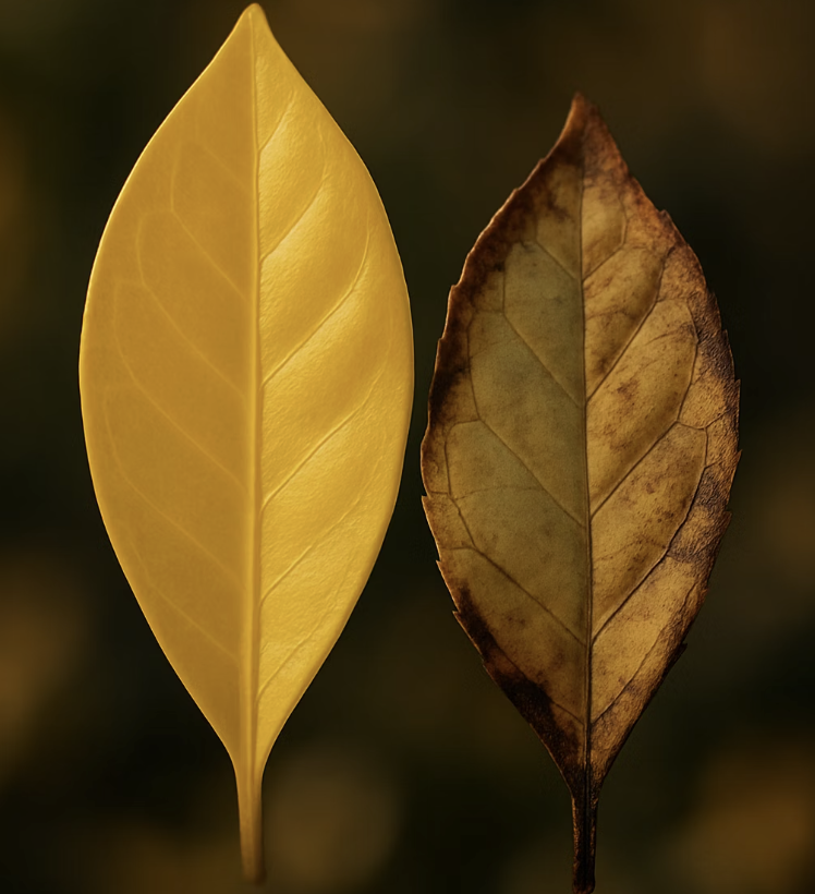 이름의 함정, 건강한 '황금빛' vs 아픈 '노란빛'