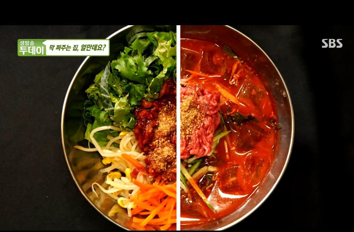 생방송투데이 살맛나는오늘 막 퍼주는 집 얼만데요 7000원 한우 육회
