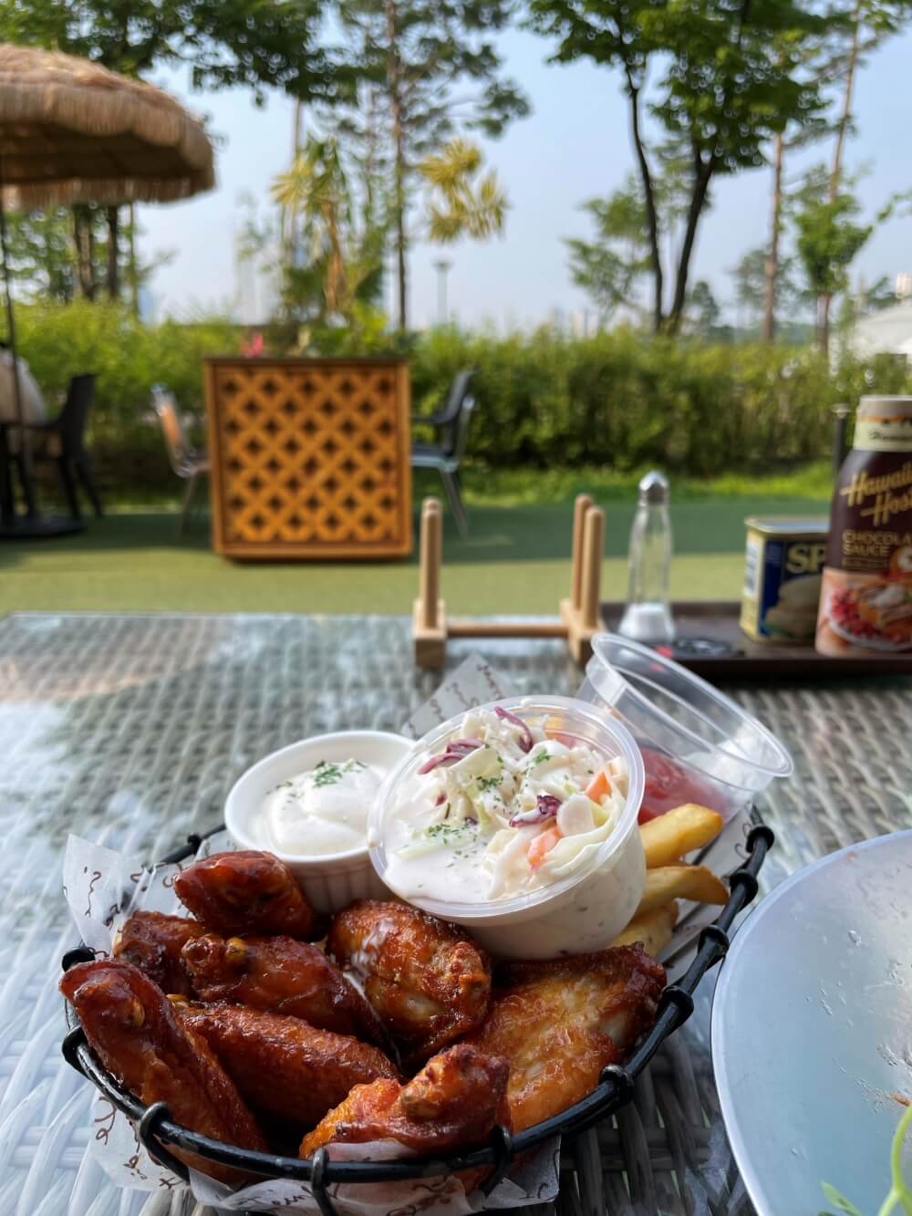 봉주르하와이-버팔로윙