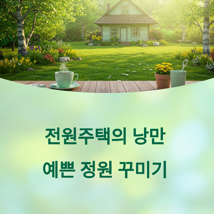 전원주택의 낭만