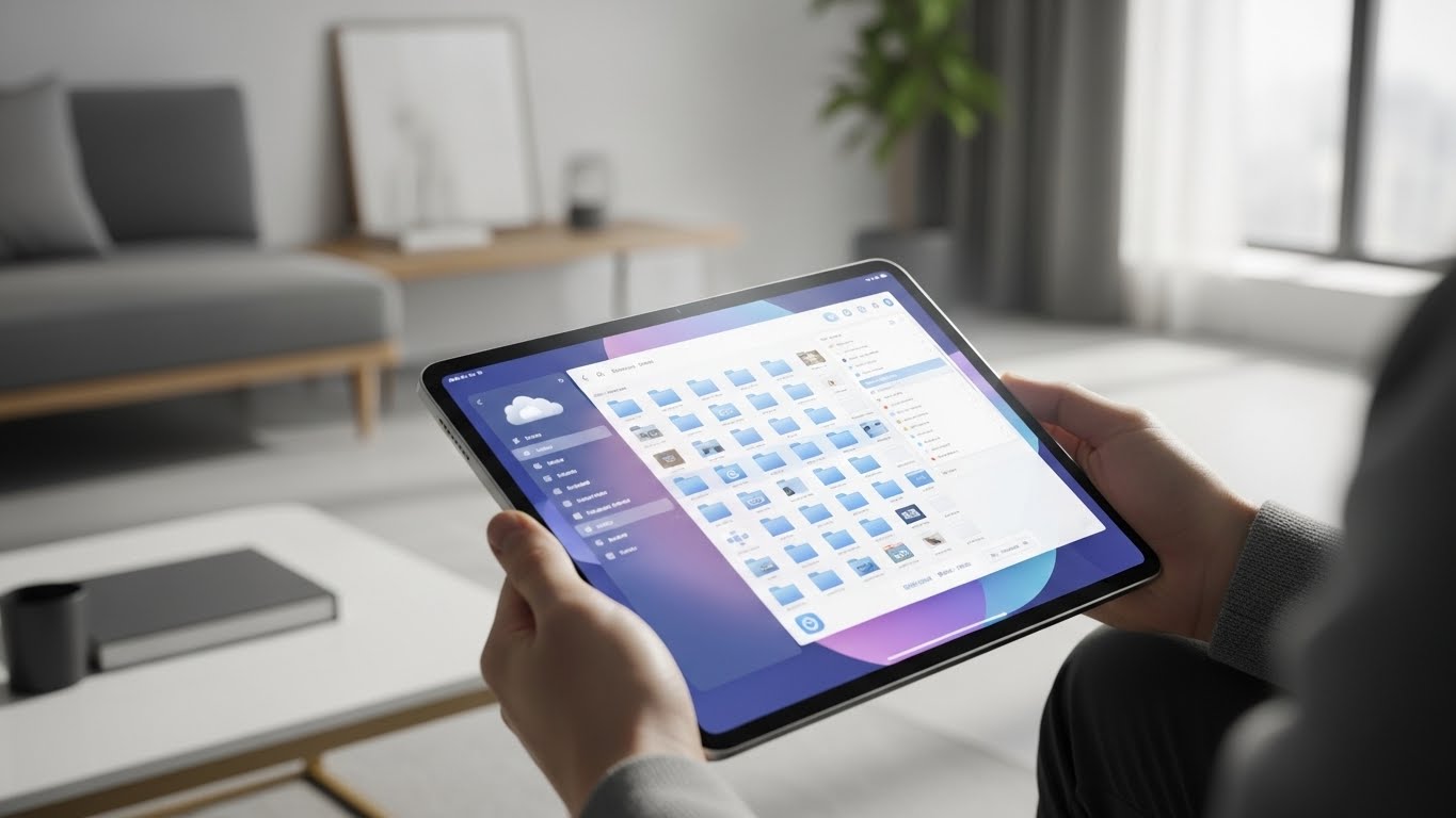 모든 자료가 체계적으로 정리되어 기기 변경에도 즉시 대응 가능한 디지털 폴더 시스템