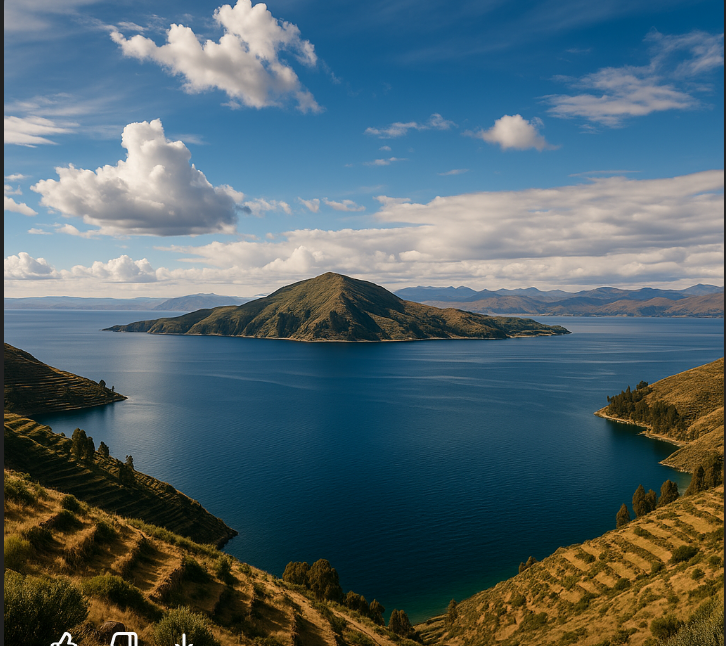 볼리비아 티티카카호수