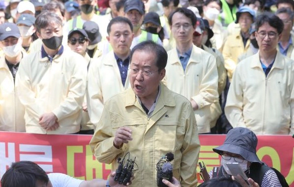 홍준표 김수영 대구경찰청장 2차전 발발