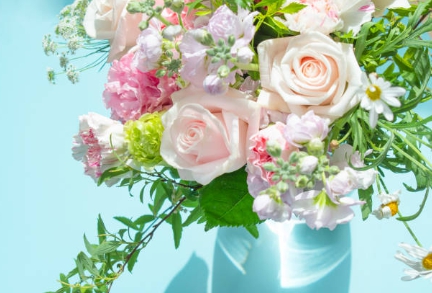 향기 나는 꽃의 사진