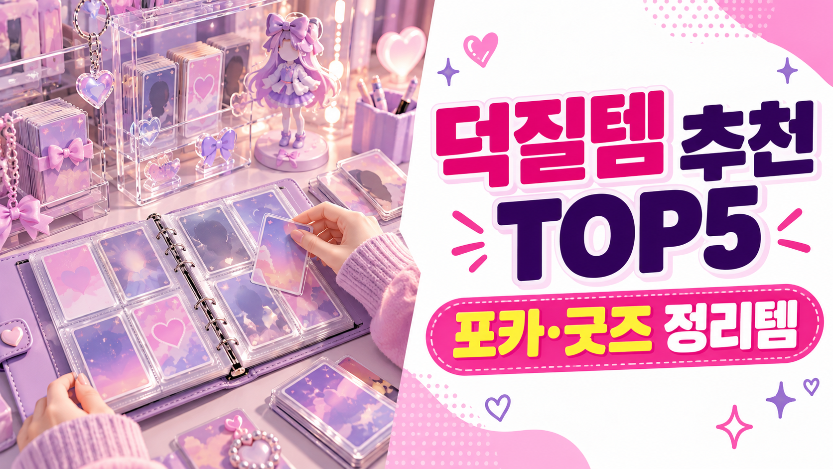 덕질템 추천 TOP5 대표 이미지