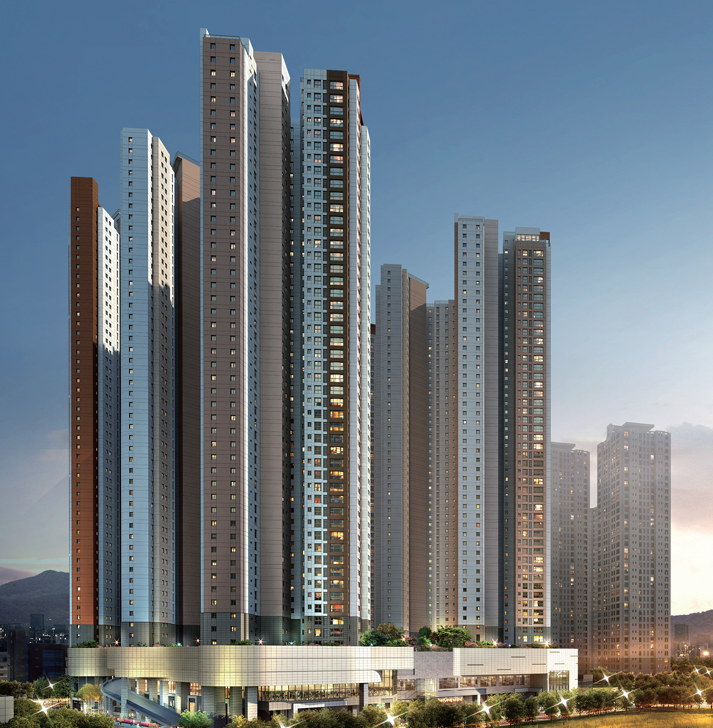 춘천센트럴타워조감도