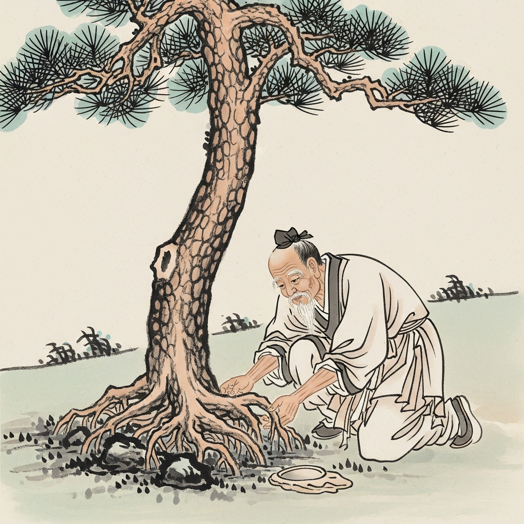 뿌리를 돌보는 마음 (보이지 않는 근본)