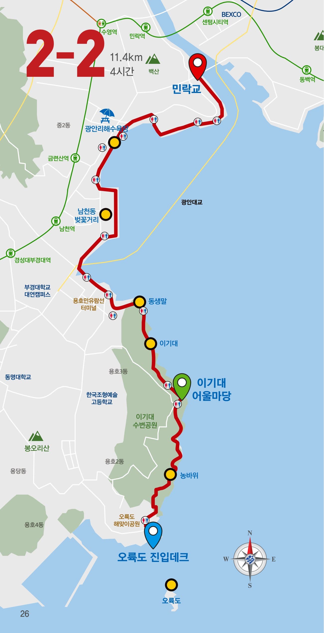 부산 갈맷길 2코스 2구간