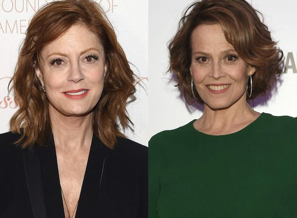 수잔 서랜든과 시고니 위버