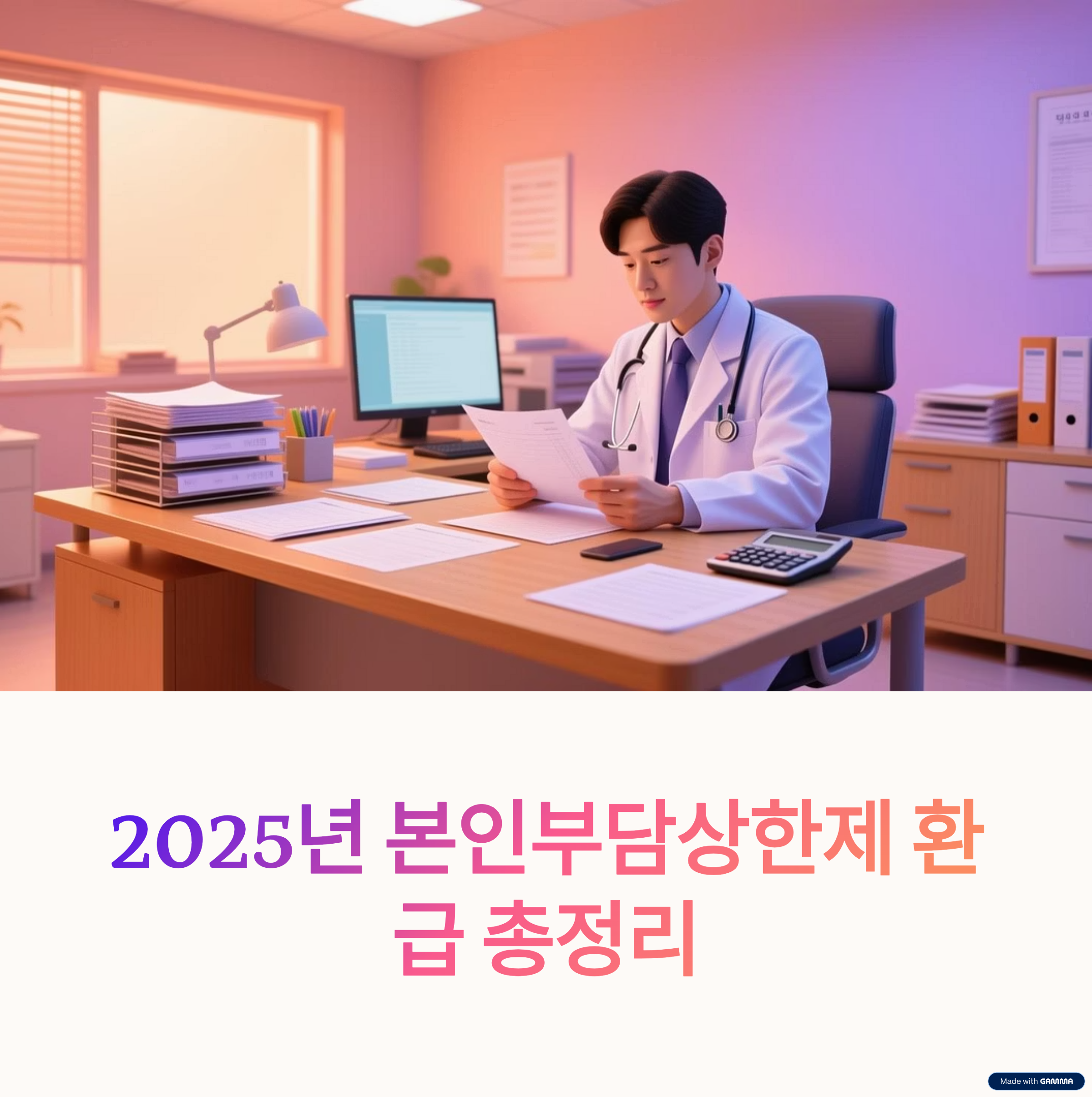 2025년 본인부담상한제 환급 총정리, 달라진 혜택과 신청법