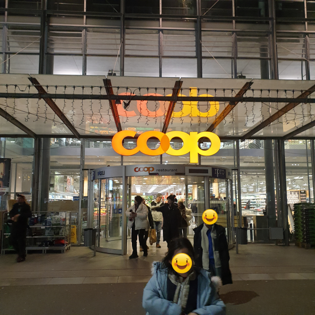 다시 들른 스위스 COOP 마트 인터라켄 동역
