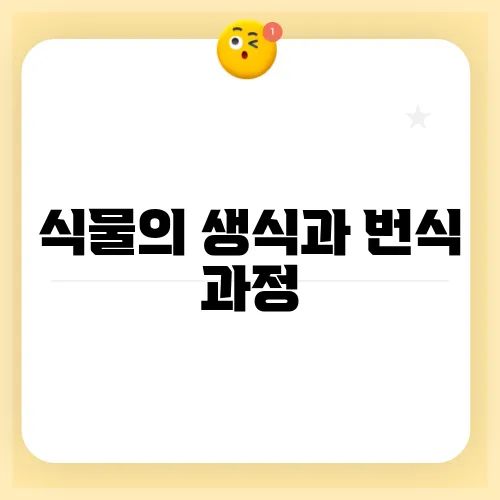 식물의 생식과 번식 과정