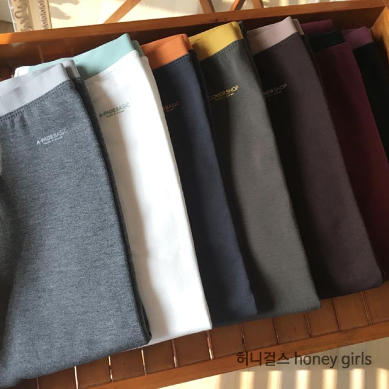 겨울 발열 스판 편한 빅사이즈 기모 레깅스 면 하이웨스트 운동 쫄바지