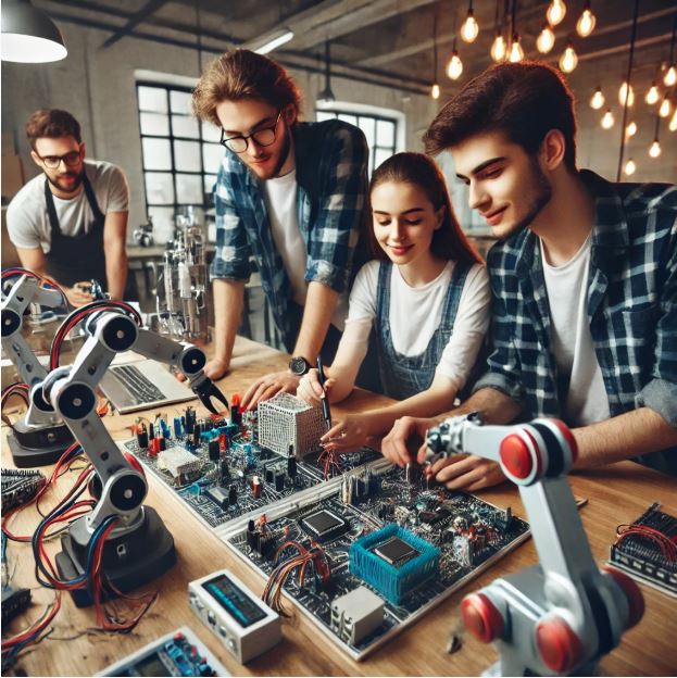 공과대학 강의실 이미지