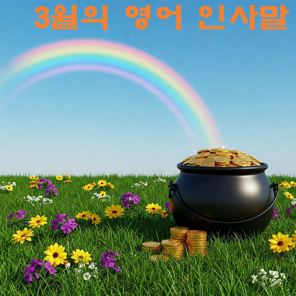 3월 영어 인사말